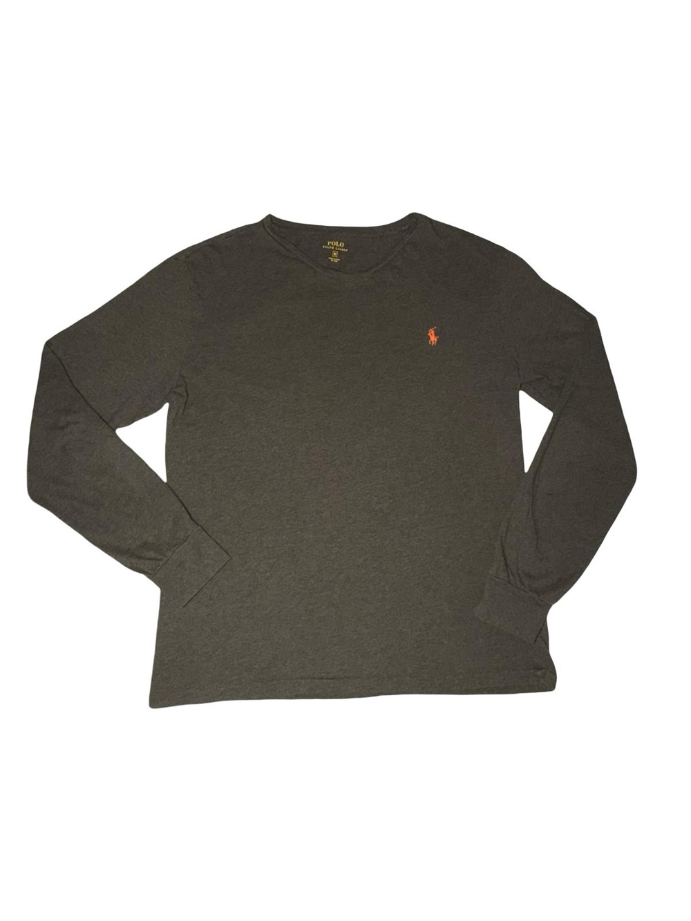 Polo Ralph Lauren Long Sleeve T-Shirt Embroidered Pony Logo Crewneck Tee